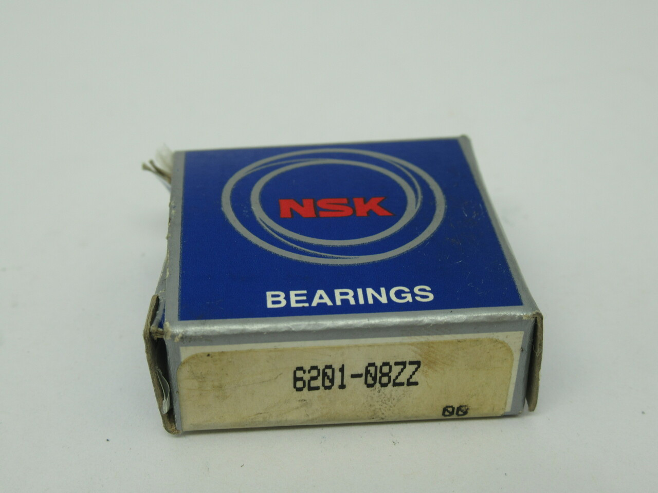 NSK 6201-08ZZ Ball Bearing 1/2" Bore 30mm Outer Diameter 10mm Width NEW