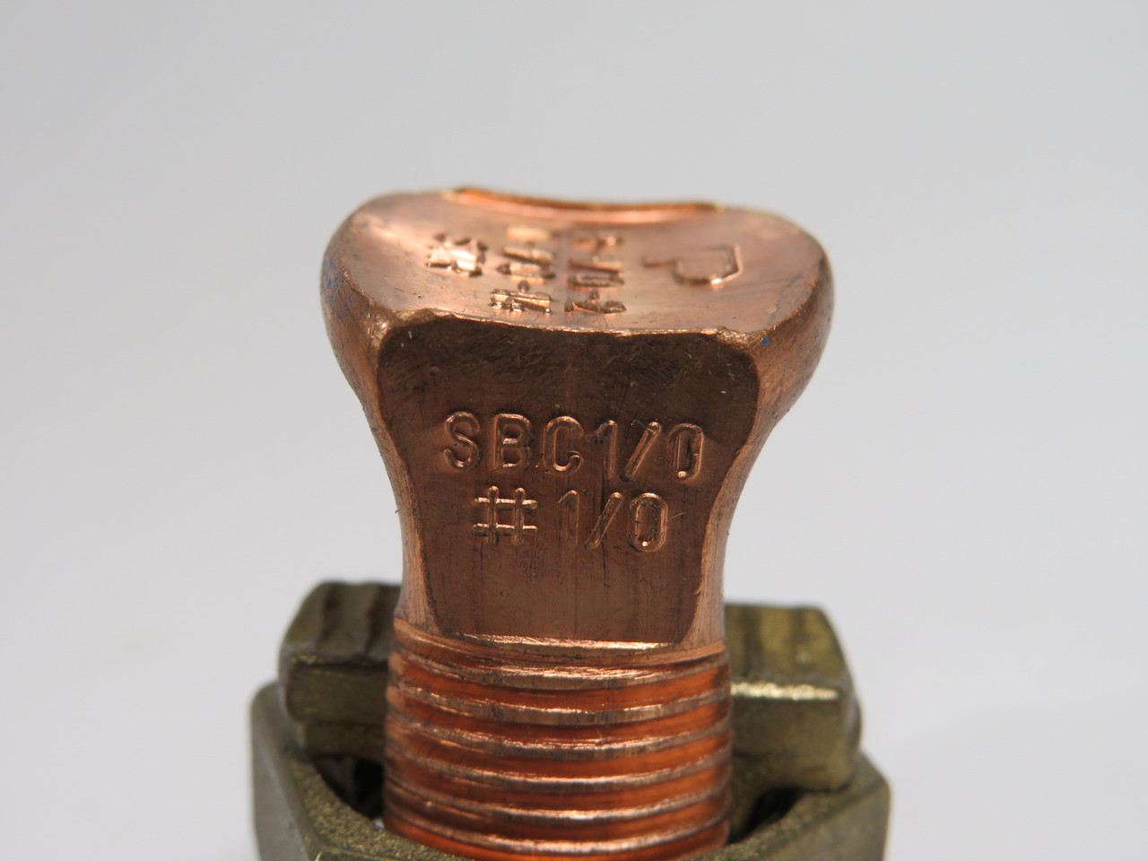 Panduit SBC1/0-L Copper Split Bolt Lug 1/0AWG Lot of 10 NOP