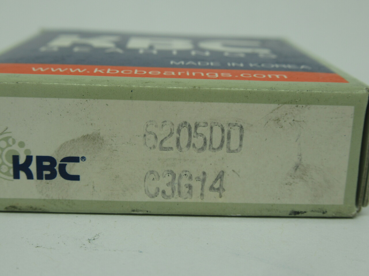 KBC 6205DD Deep Groove Double Sealed Bearing 25x52x15mm NEW