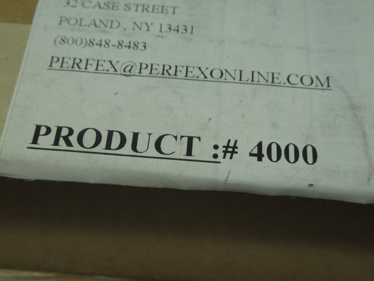 Perfex 4000 Tool Mounting Bar 18" L 1-1/2" Holder NEW