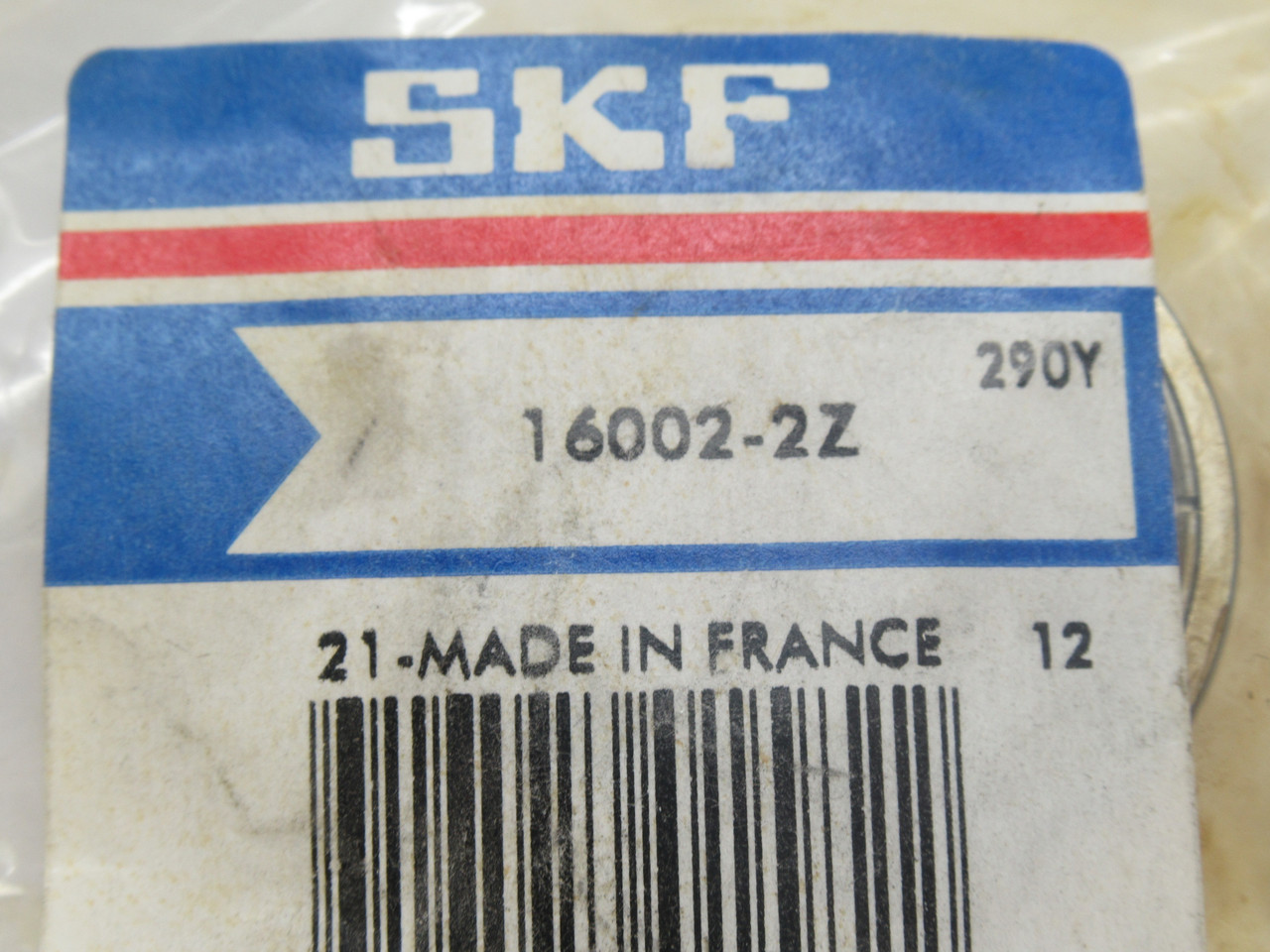 SKF 16002-2Z Deep Groove Ball Bearing 15mm B x 32mm OD x 8mm W NWB