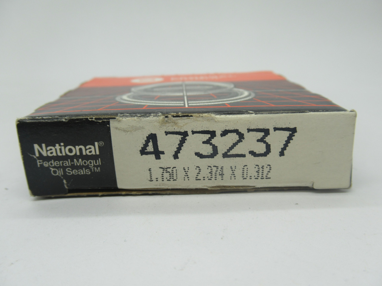 National 473237 Oil Seal 1.750" Shaft 2.374" OD 0.312" W NEW