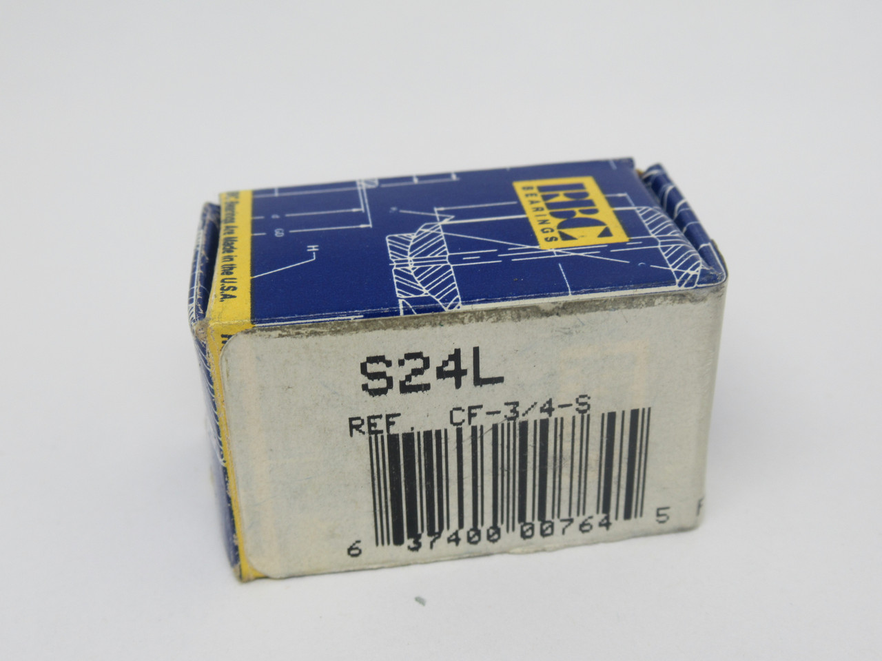 RBC S24L Flat Cam Follower 0.75" Roller Diameter 0.5" Width NEW