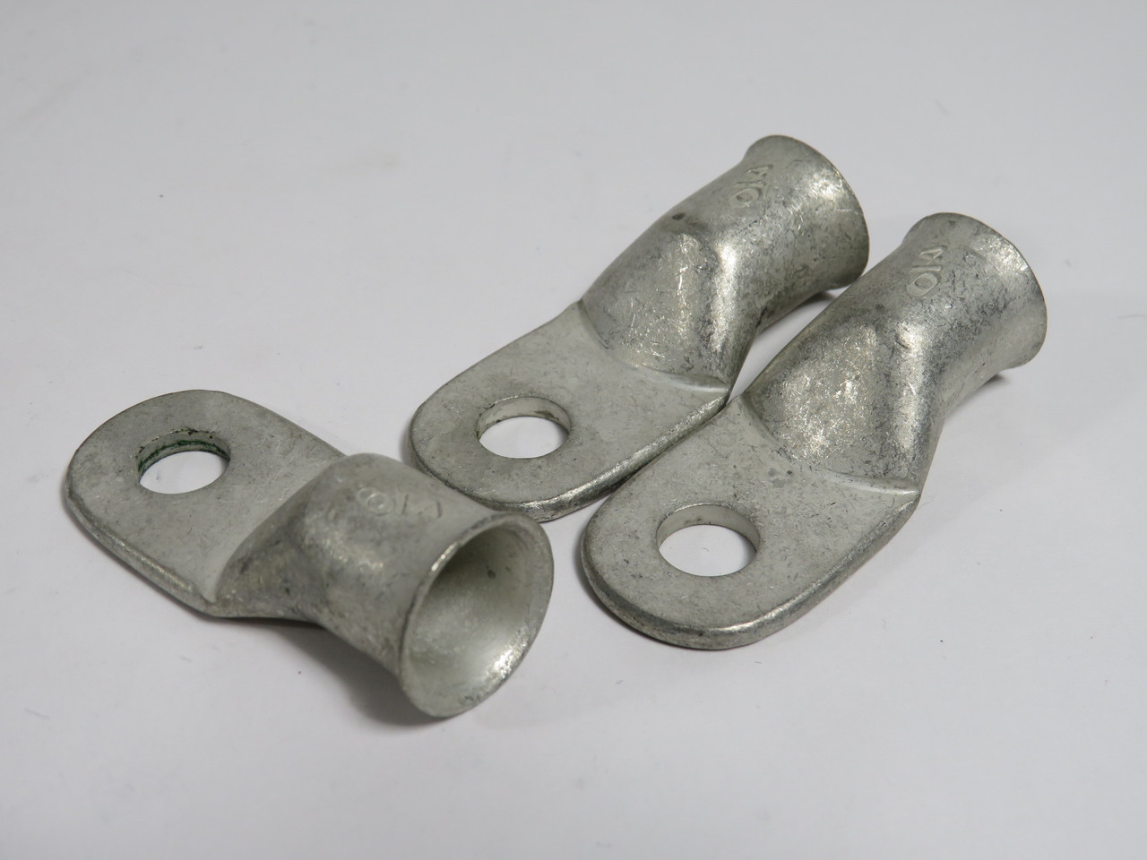 Generic Heavy Duty Ring Terminal Cable Lug 4/0AWG 3/8" M10 Stud Lot of 3 NOP