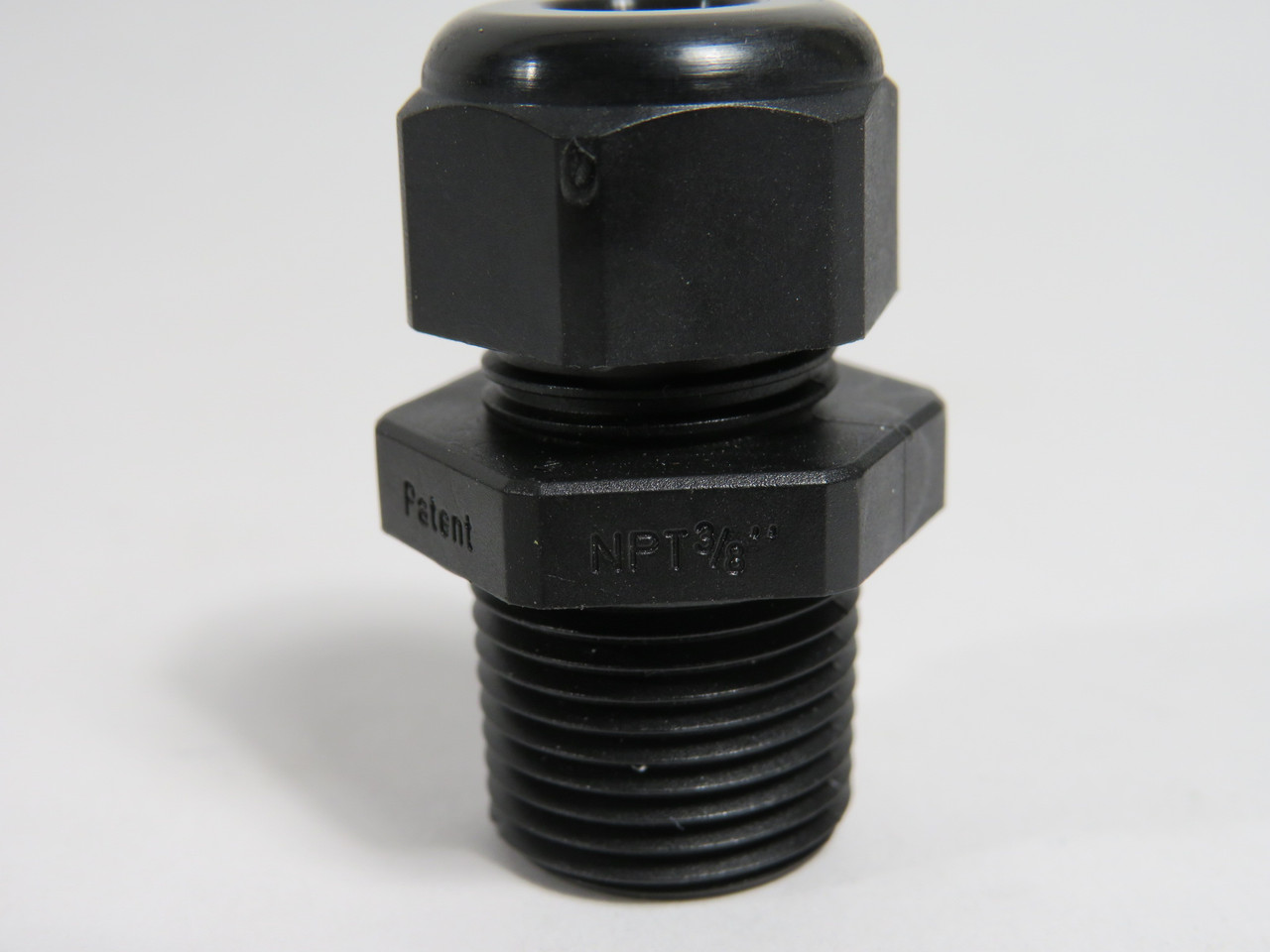 Hummel 1.209.3801.70 Polyamide Cable Gland 3/8"NPT 4-8mm Black Lot of 4 NOP