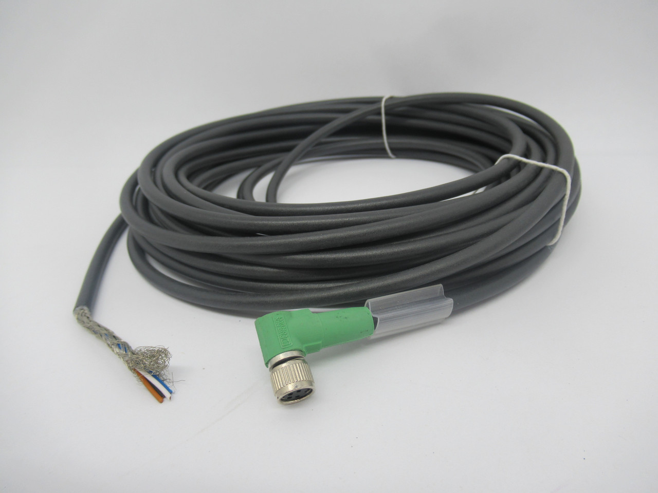 Phoenix Contact 1521999 SAC-4P-10,0-PUR/M-8FR-SH Sensor/Actuator Cable 10m USED