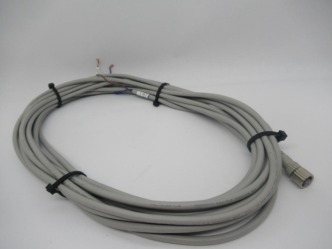 Omron KRL-OMRZ/LIS Basic Sensor Cable Straight 4Pin 3m 300V USED ...