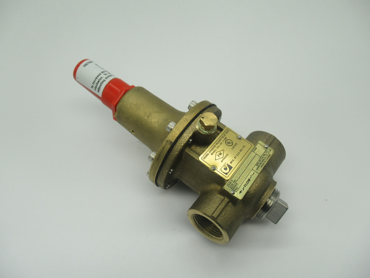 Cla-Val 20881504A Pressure Relief Valve 3/4" 20-200Psi Direct Acting NOP