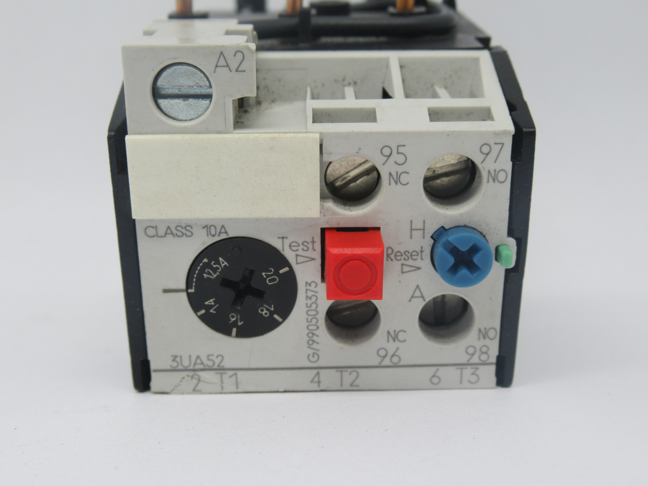 Siemens 3UA5200-2B Overload Relay 12.5-20A 600VAC SMALL CRACK USED