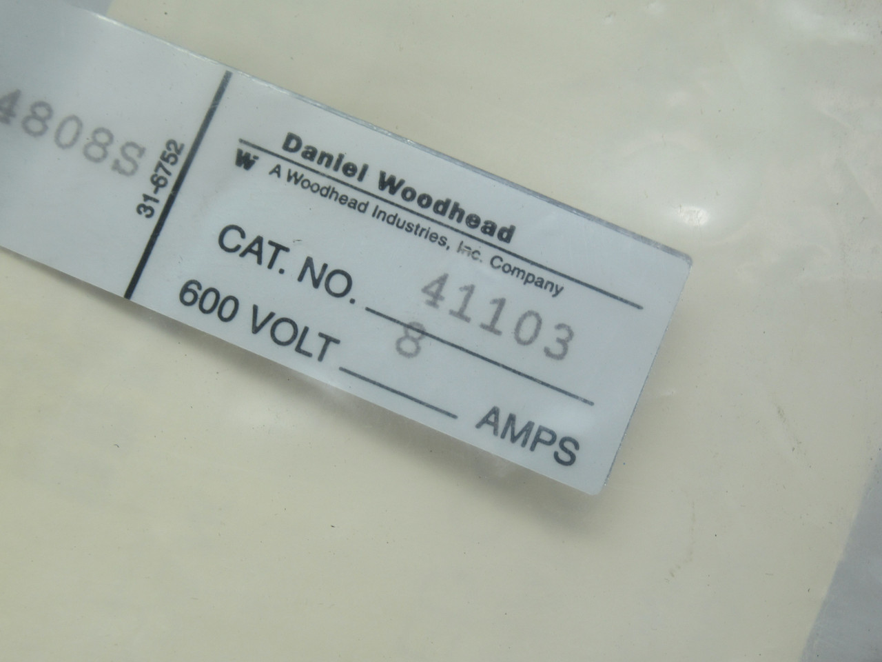 Brad Harrison 41103 Mini-Change Molded Connector 600V 8A NWB