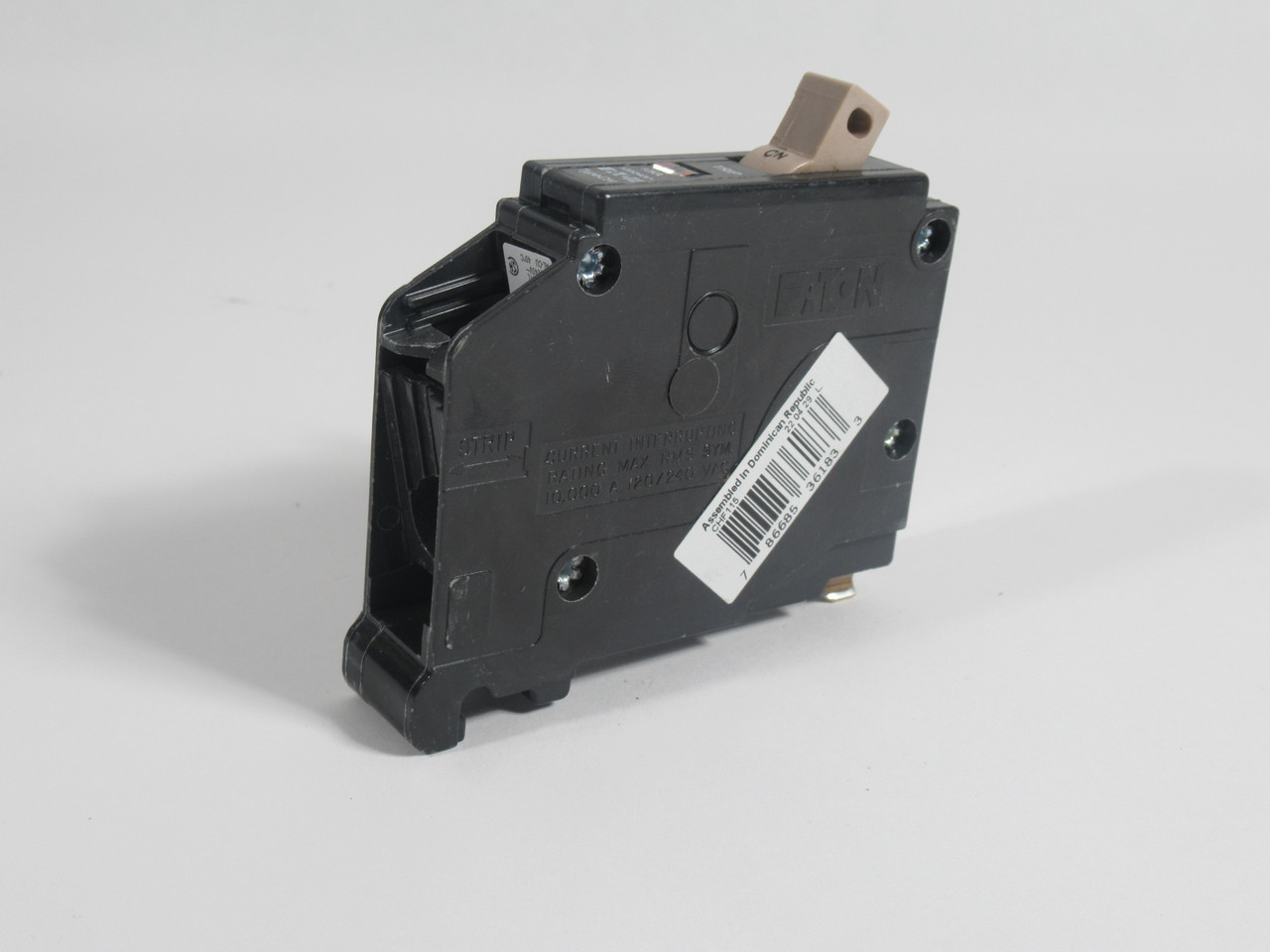 Eaton CHF115 Thermal Magnetic Circuit Breaker 15A 120/240V 1-Pole USED