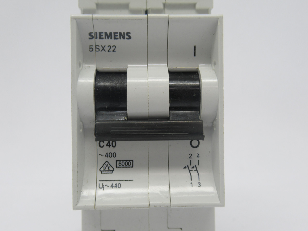 Siemens 5SX2240-7 Circuit Breaker C40 2-Pole 40A 480VAC 5-Pack NEW