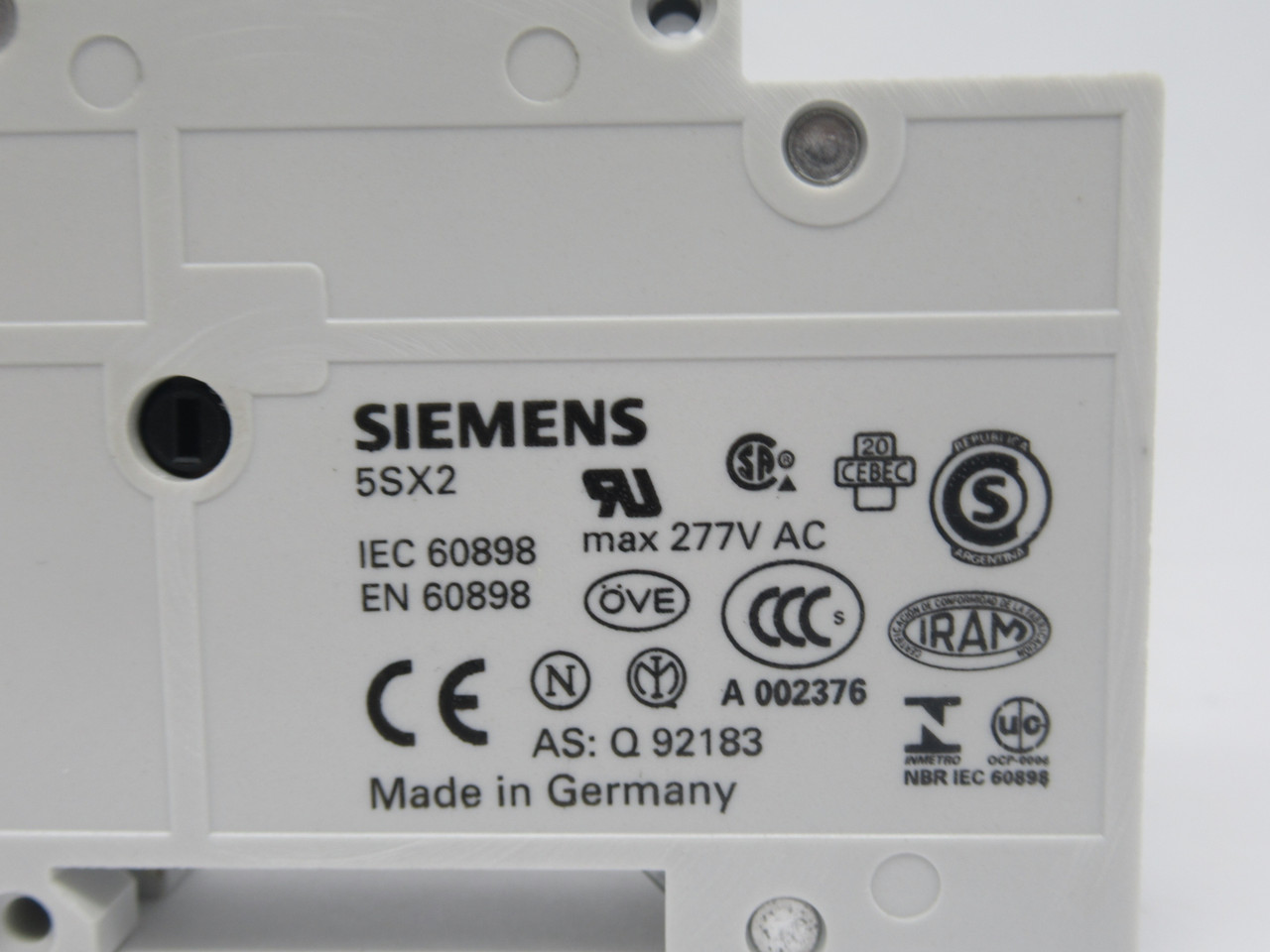 Siemens 5SX2116-7 Circuit Breaker C16 1-Pole 16A 230/400V 12-Pack NEW