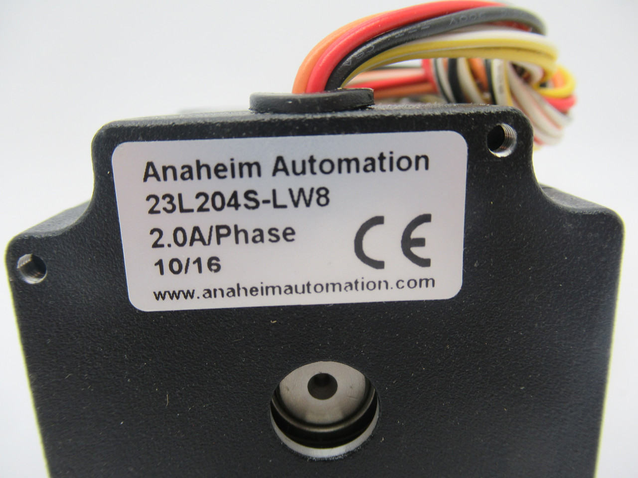 Anaheim Automation 23L204S-LW8 Stepper Motor 0.7RM 7.07V 28mH 8 Lead Wires NOP