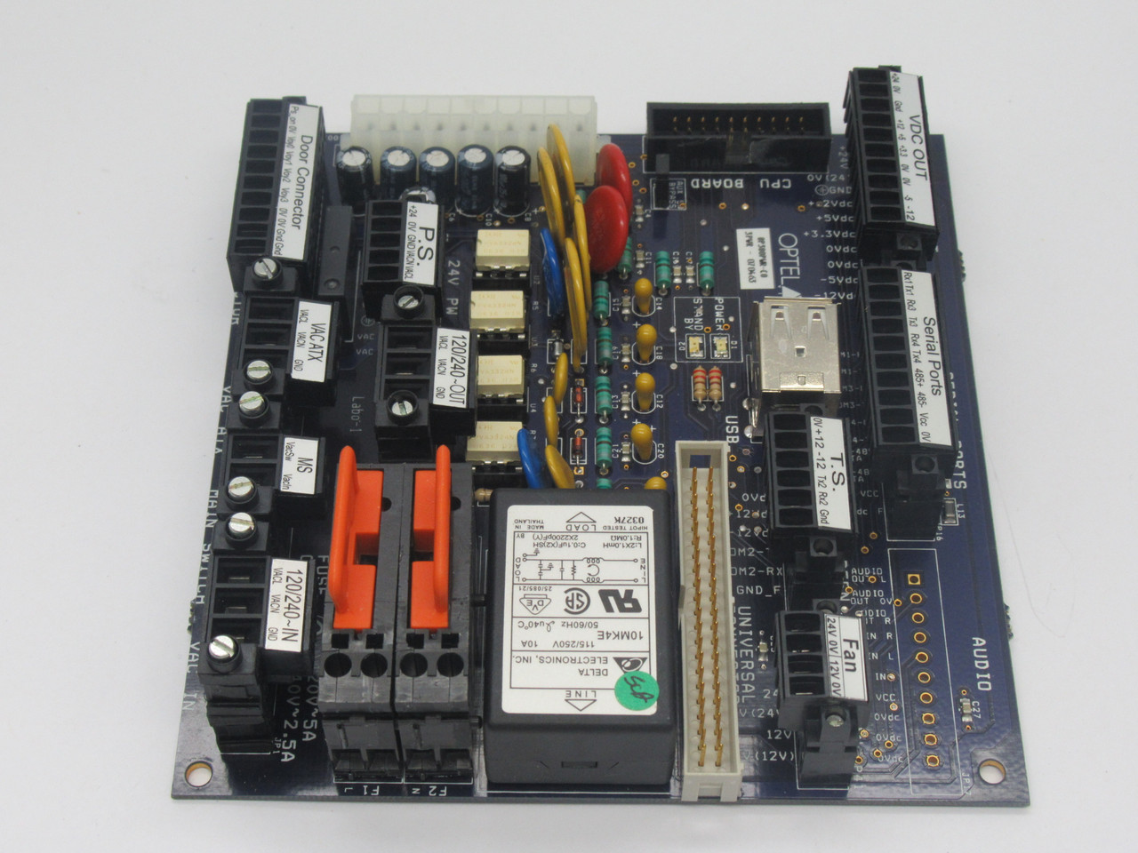 Optel Vision OP300-PWR-CO CPU Board 6.25x6.25x2.00 NOP