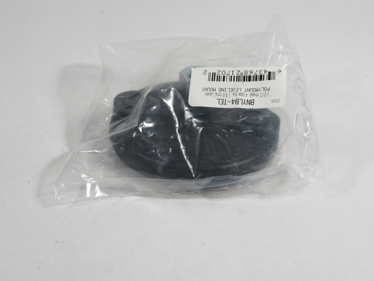 Polymount BNYLB4-TEL Leveling Mount 1/2-13" Thread 4" Bore 1-5/8" Length NWB