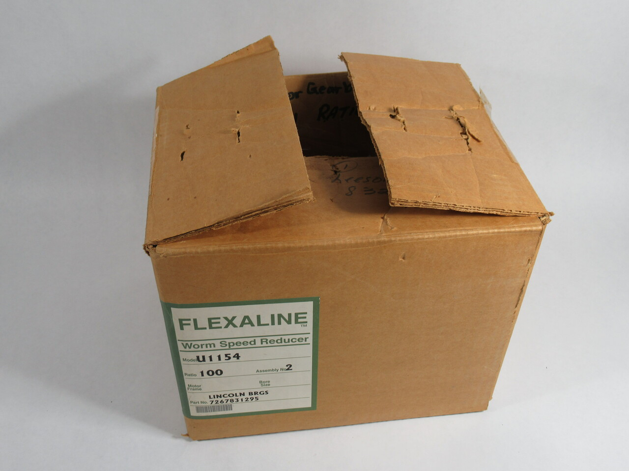 Grove Gear U1154-2 Flexaline Reducer .088 HP 100 Ratio 1750 RPM NEW