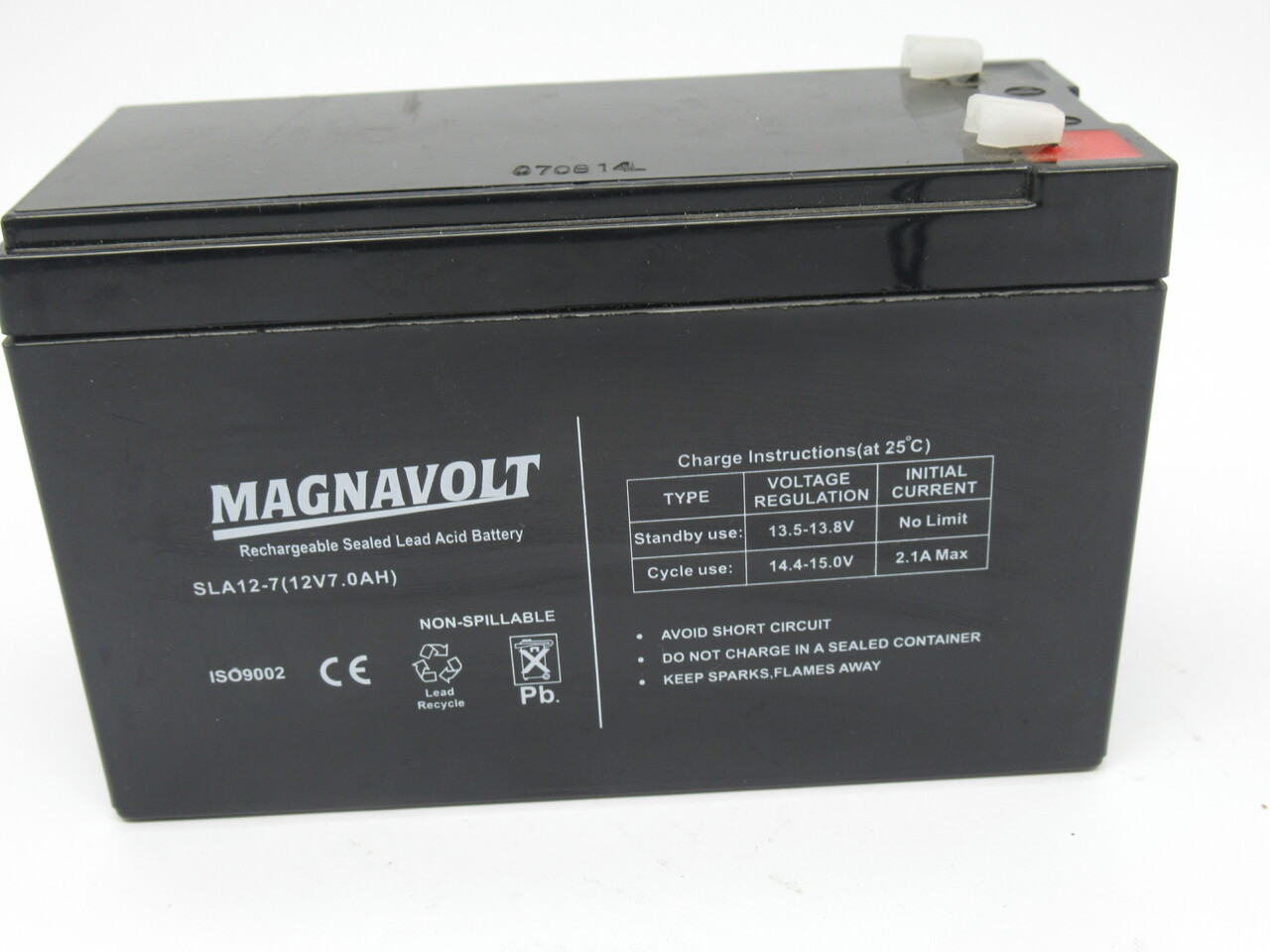 Magnavolt SLA12-7(12V7.0AH) Replacement Battery 12V 7.0Ah NOP