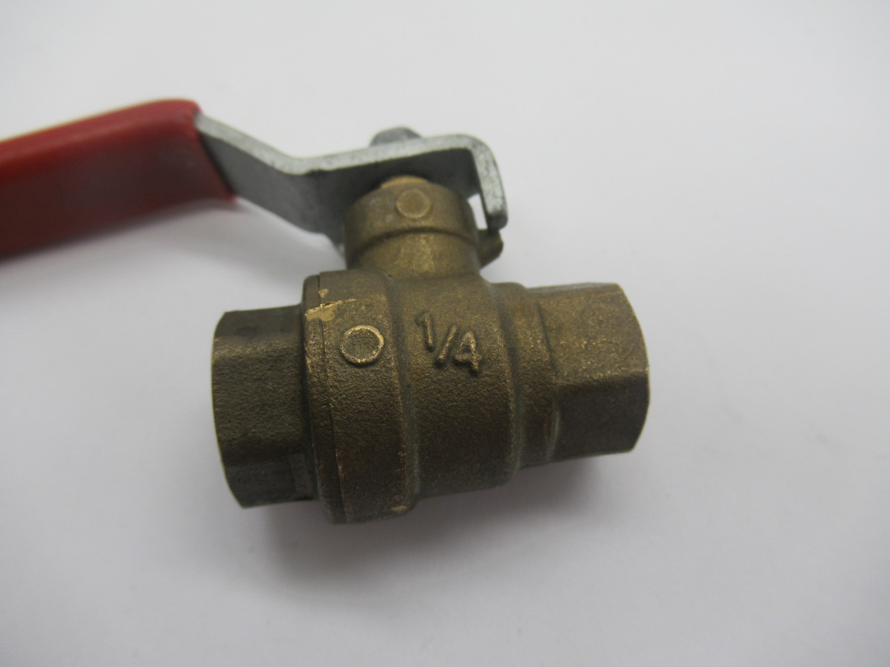 M. A. Stewart B-3-1/4 Ball Valve 1/4" Port USED