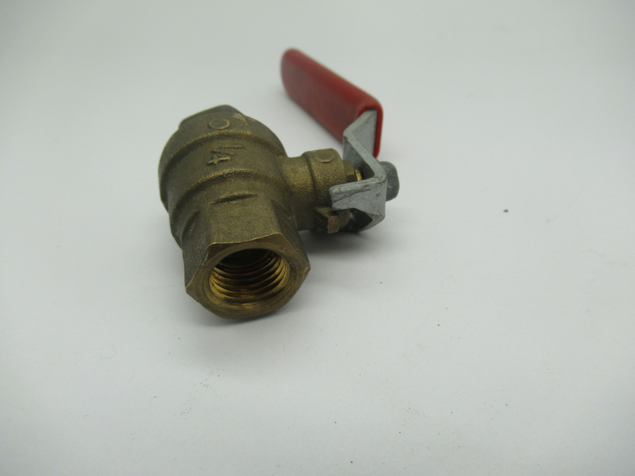 M. A. Stewart B-3-1/4 Ball Valve 1/4" Port USED