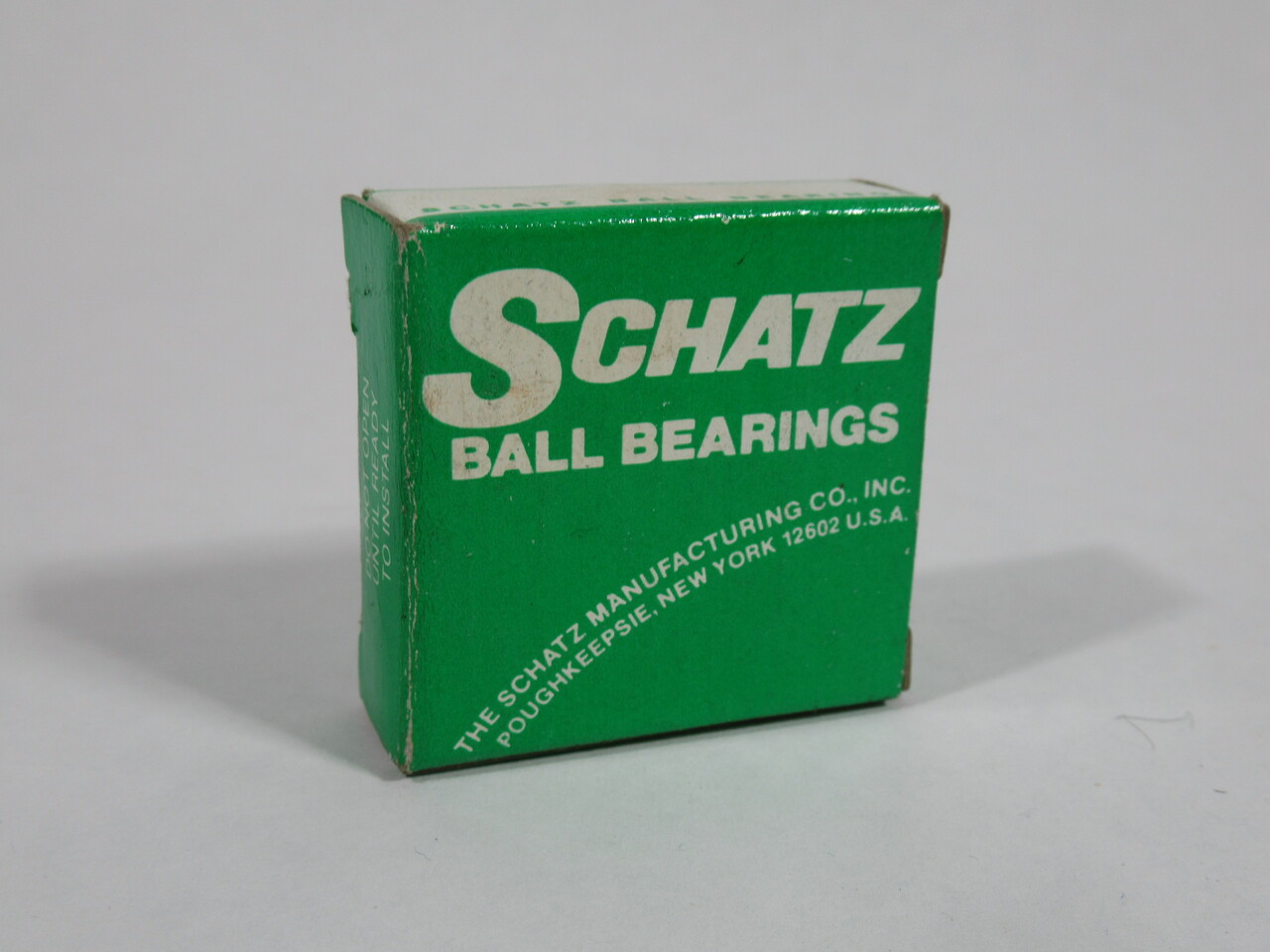 Schatz BR7723 Deep Groove Ball Bearing 0.625" B x 1.375" OD x 0.4375" W NEW