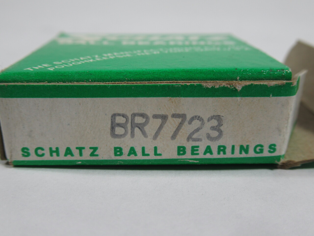 Schatz BR7723 Deep Groove Ball Bearing 0.625" B x 1.375" OD x 0.4375" W NEW