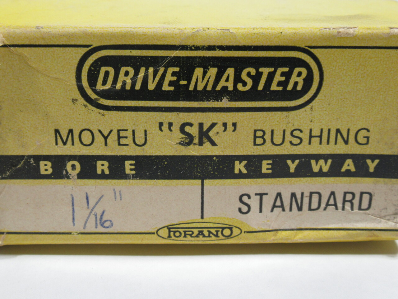 Drive-Master SK-1-1/16 Bushing 1-1/16" Bore 2-13/16" OD *DAMAGED BOX* NEW