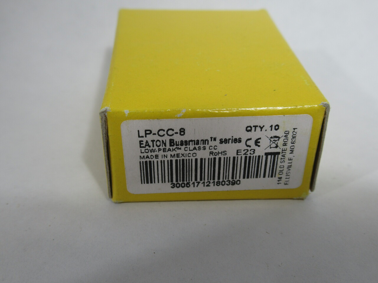 Low-Peak LP-CC-8 Current Limiting Time Delay Fuse 8A 600VAC 10-Pack NEW