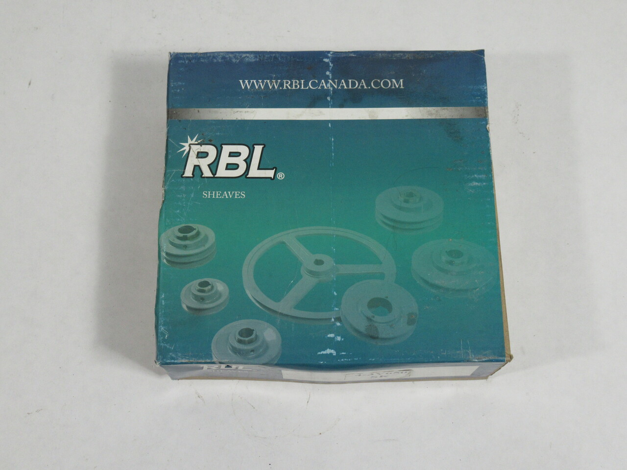 RBL 4-3V650SK V-Belt Sheave 1/2 - 2-5/8" SK Bushing 4 Groove 6.5" OD 3V Belt NEW