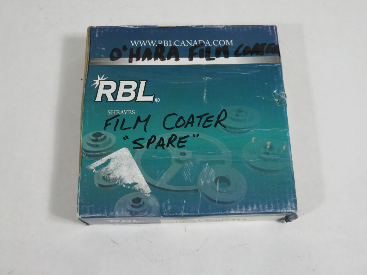 RBL 23V650SDS V-Belt Sheave 0.5-2" SDS Bushing 2 Grooves 6.5" OD 3V Belt NEW