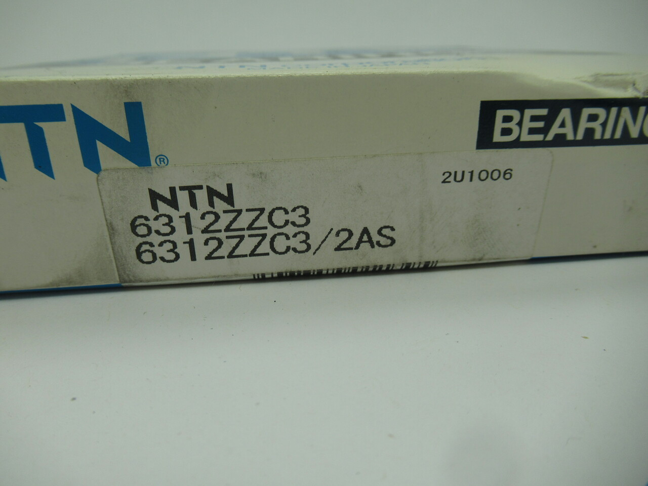 NTN 6312ZZC3 Deep Groove Roller Bearing 60mm ID 130mm OD 31mm W *Sealed* NEW