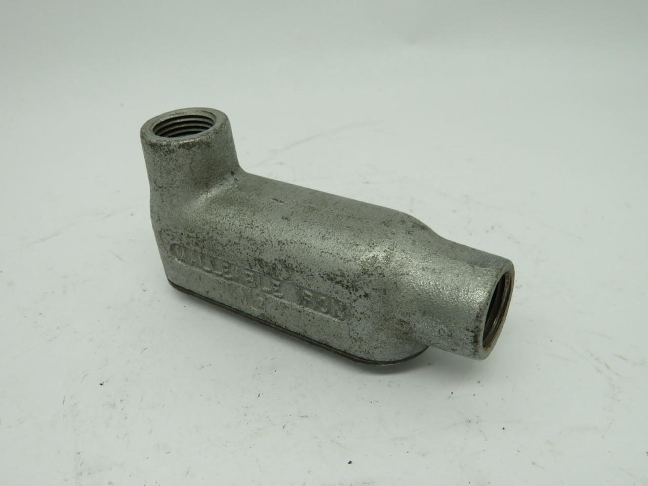O-Z/Gedney LB-50CG Right Angle Conduit Body w/ Cover 1/2" NO GASKET USED