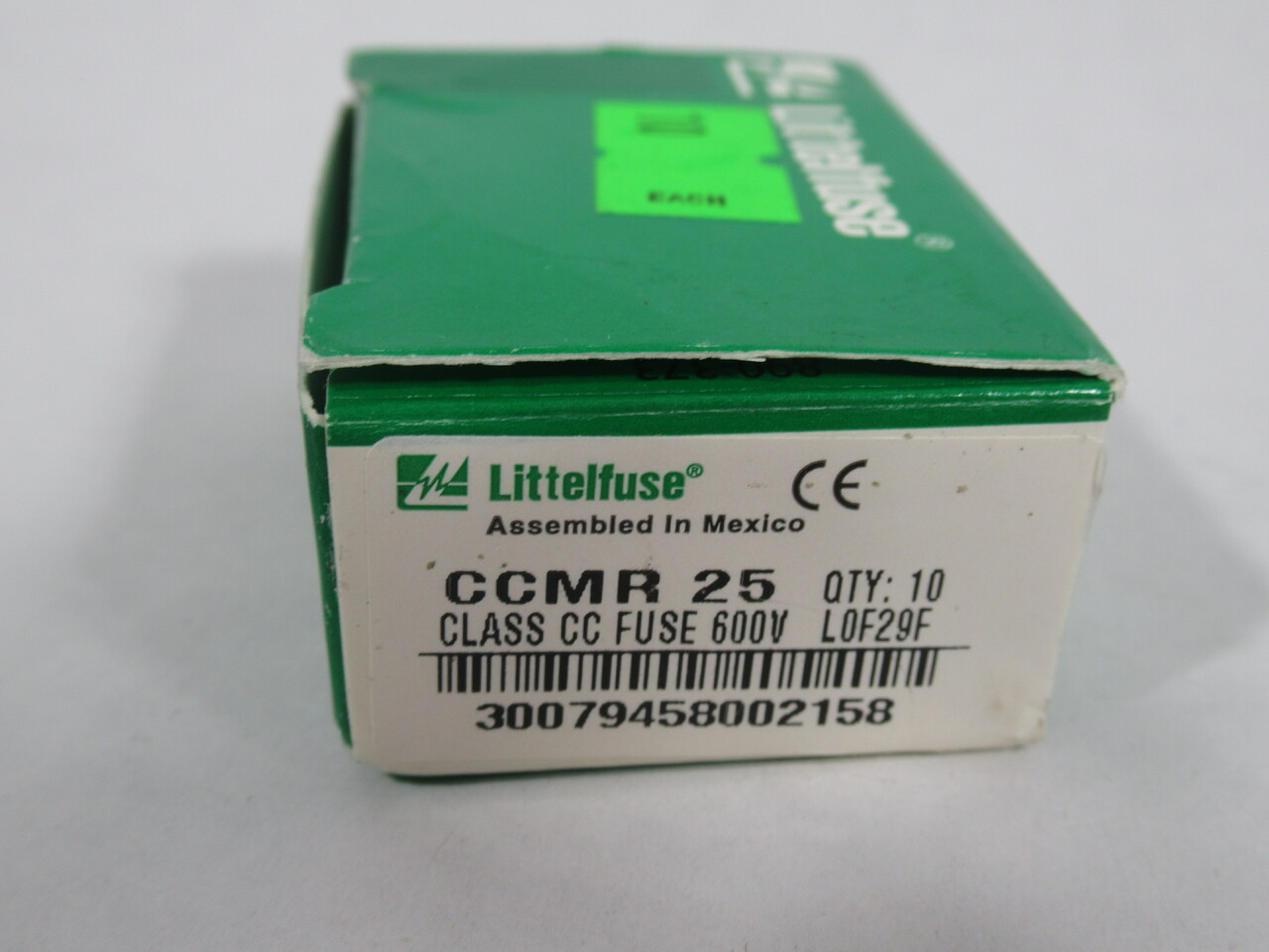 Littelfuse CCMR-25 Time Delay Current Limiting Fuse 25A 600V Lot of 6 NEW