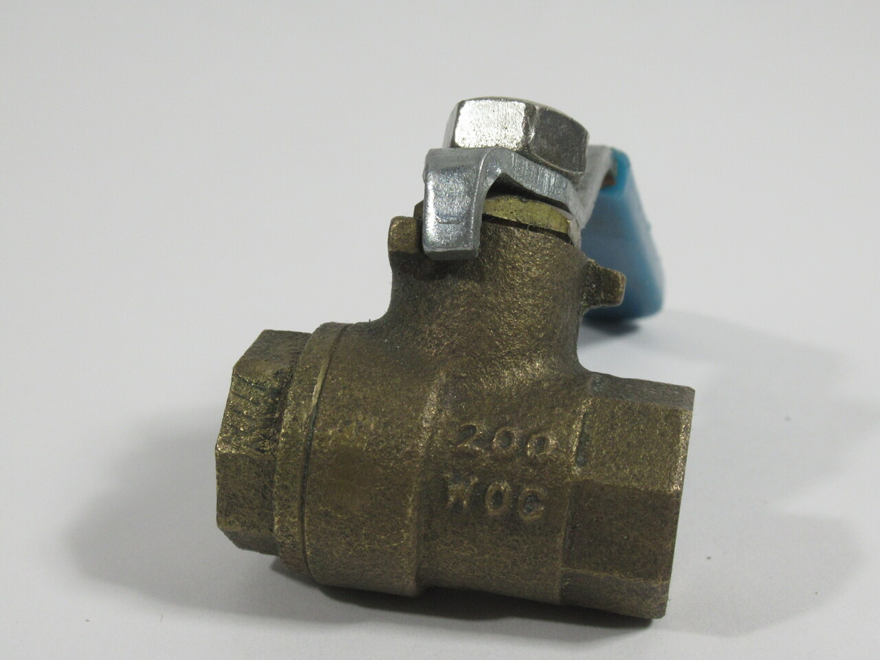 Newman Hattersley PN25 Brass Ball Valve 3/8" NPT Threaded Fig 100 USED