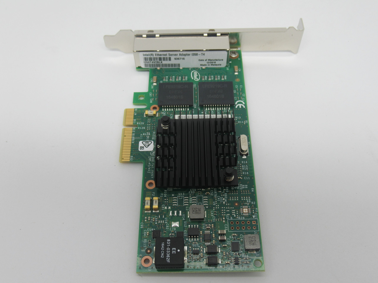 Intel I350T4V2BLK Ethernet Server Adapter I350-T4 NOP