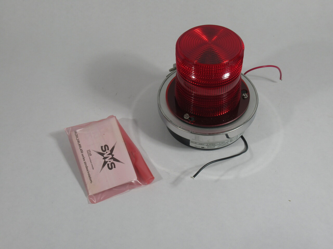 Star 200J Strobe Beacon *Red* 24VDC 0.3A NEW