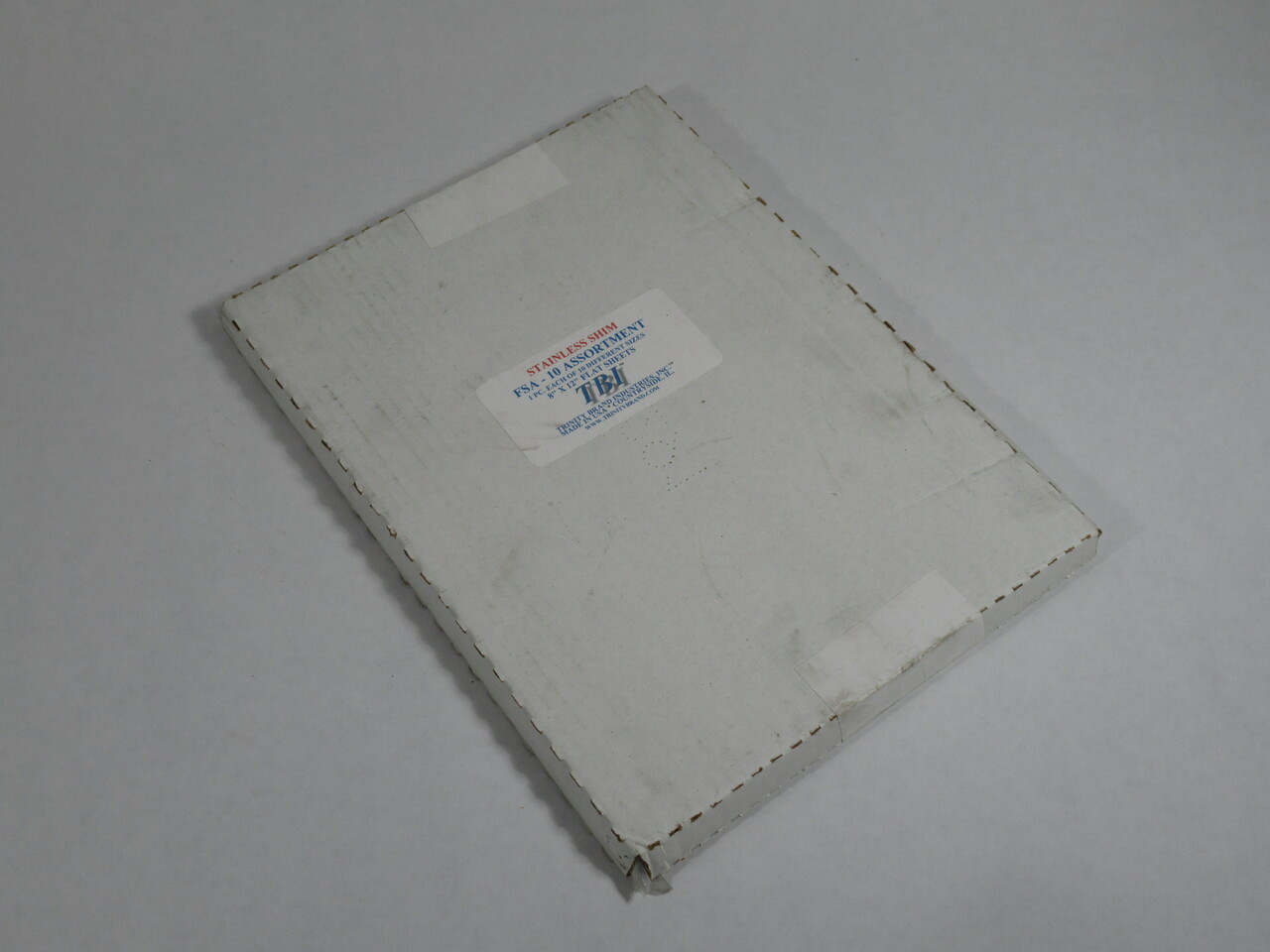 TBI FSA-10 Stainless Steel Shim 8x12" Sheets 10-PACK ASSORTED SIZES *SEALED* NEW