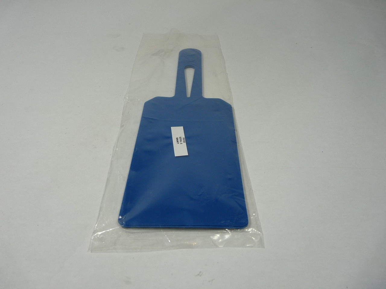 Generic LWWB Write and Wipe Reusable Tag 5Pk Blue ! NEW !