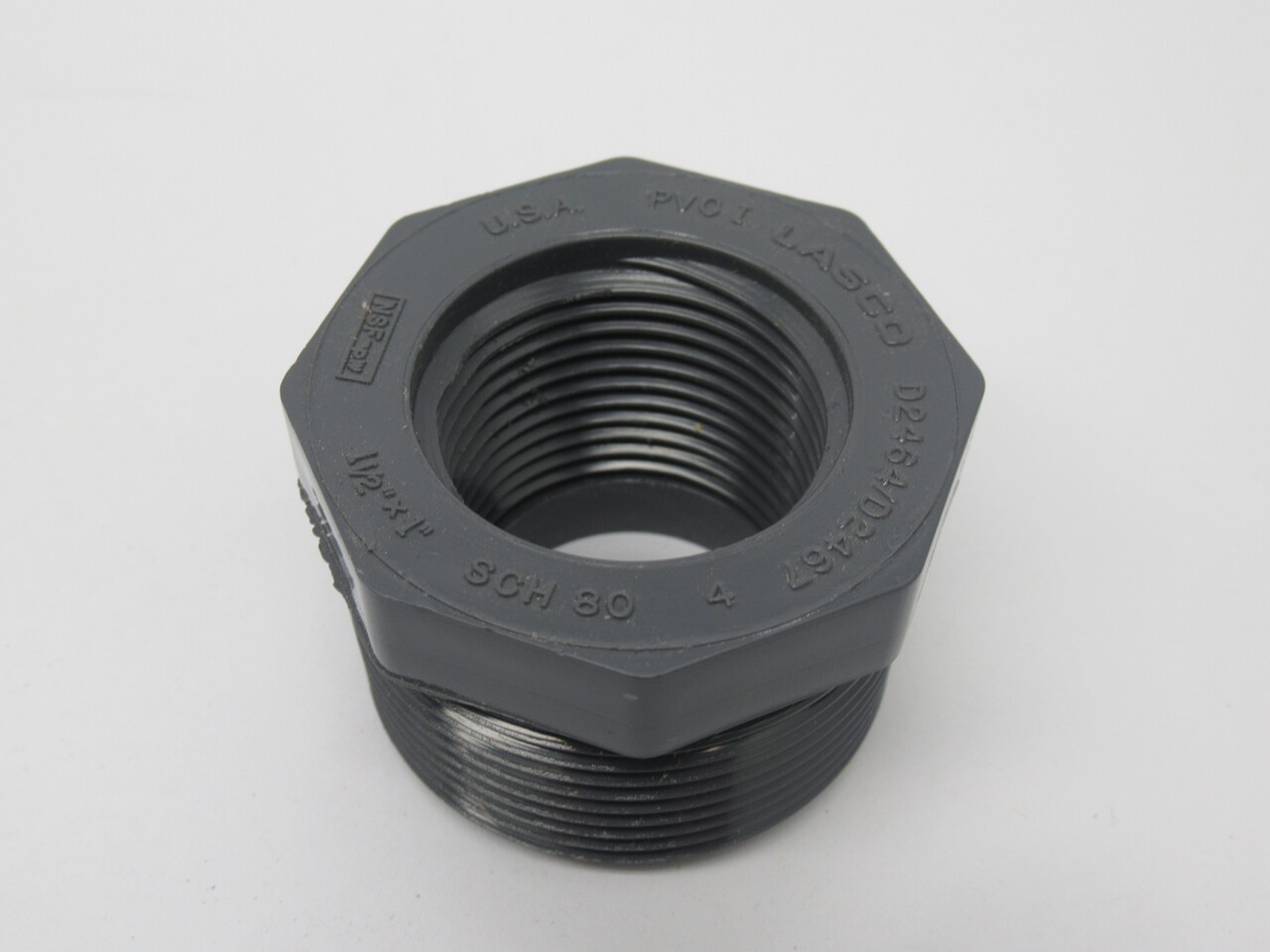 Lasco 839-211 1-1/2" X 1" Coupling Fitting PVC NOP