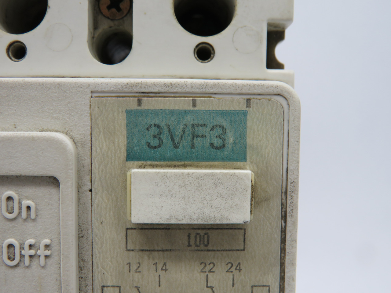 Siemens 3VF3111-0FQ41-0AA0 Circuit Breaker 80A 415V 3Pole 50/60Hz USED