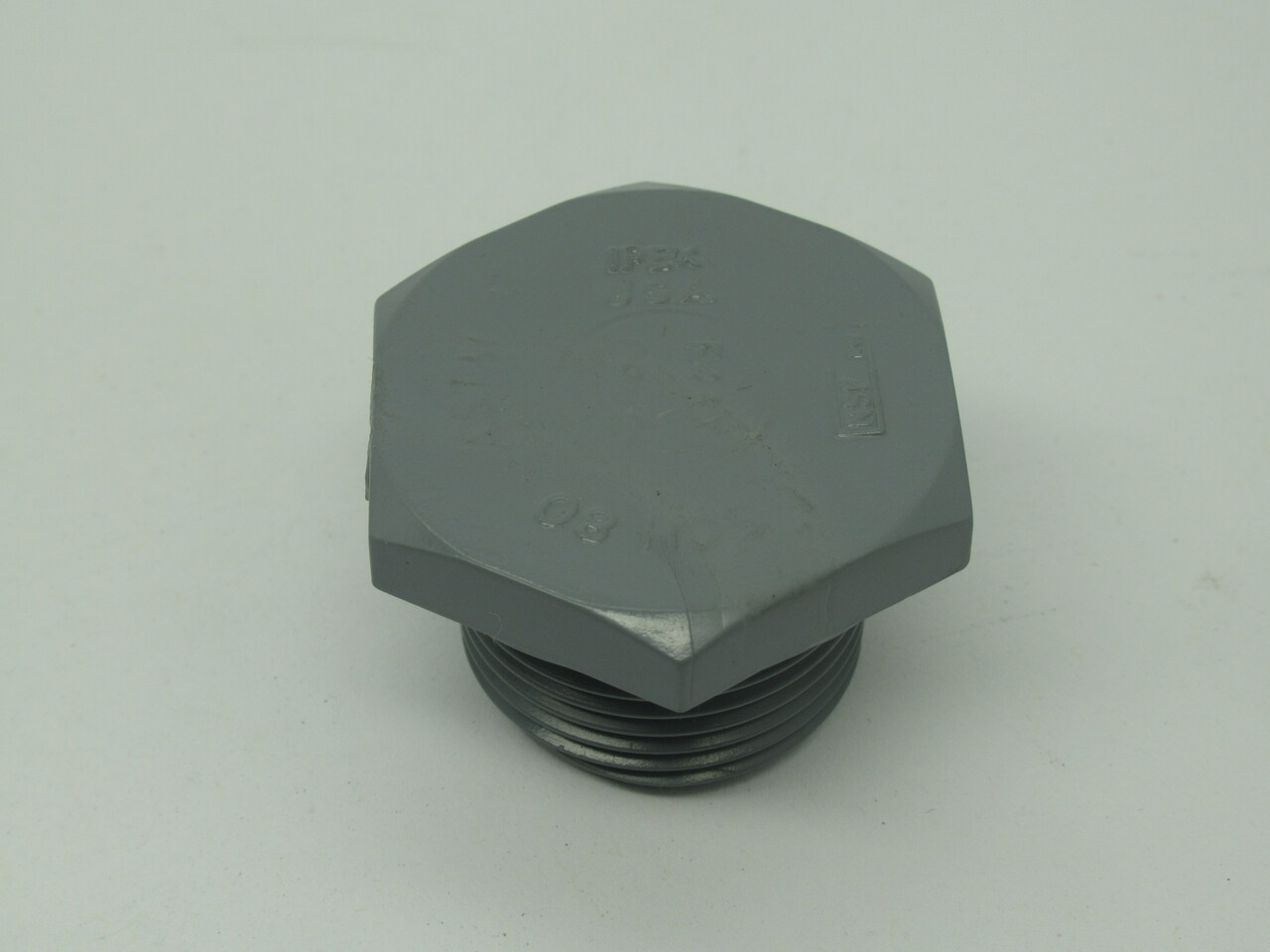 Ipex 059365 1" Threaded CPVC Cap F437 SCH80 NOP