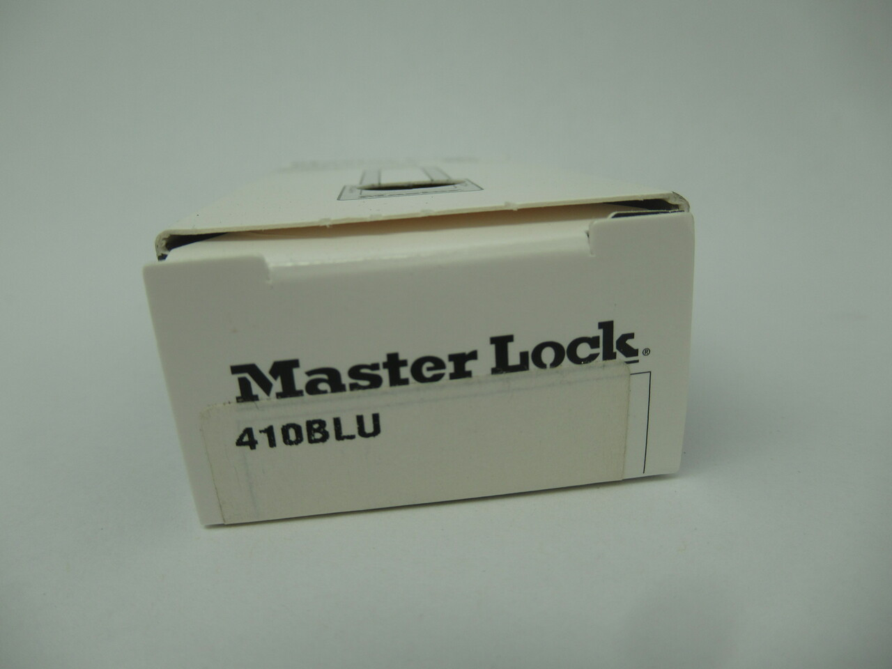 Master Lock 410BLU Thermoplastic Safety Padlock Blue 1-1/2" Wide 1-1/2" Tall NEW