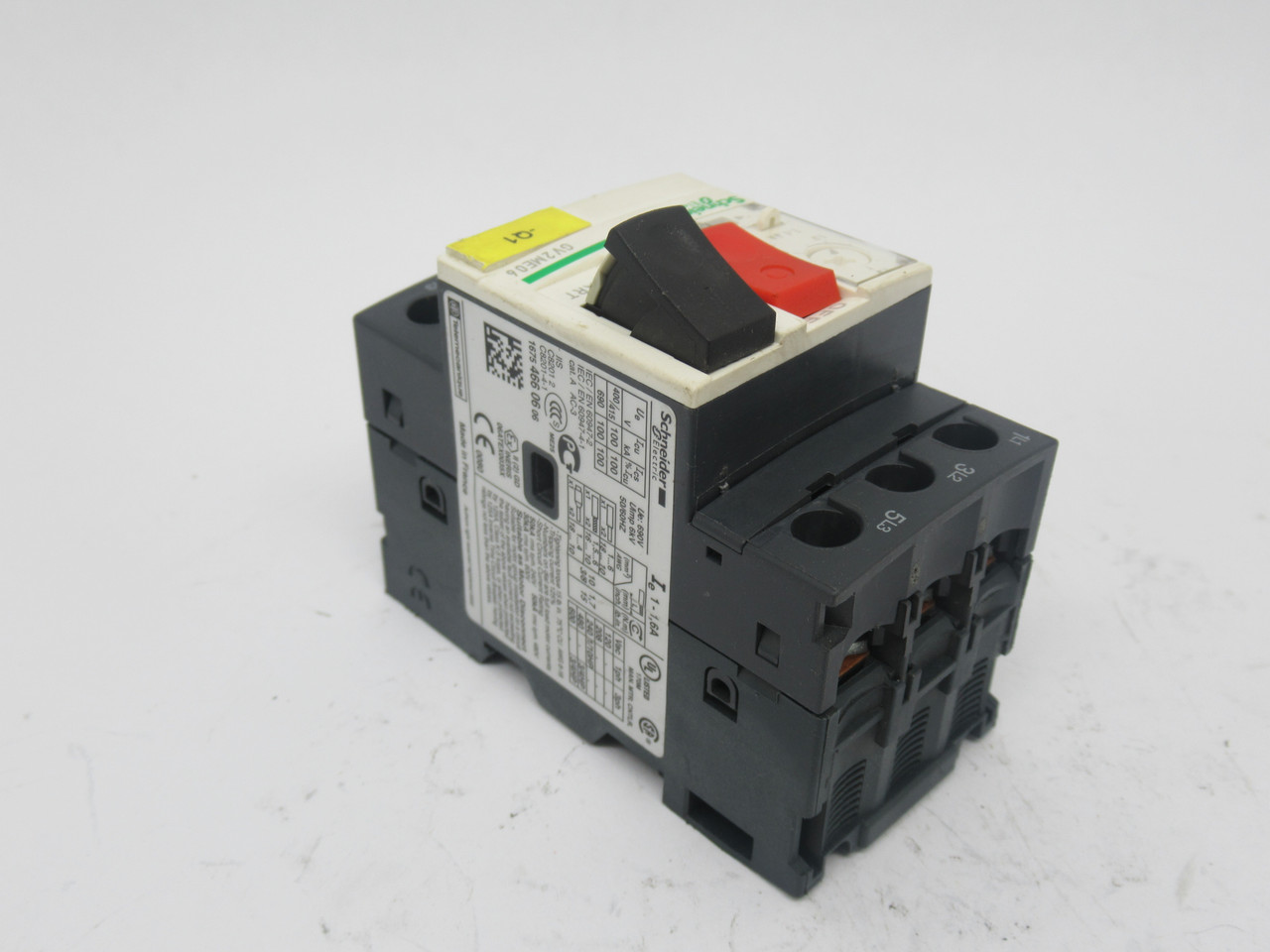 Schneider Electric GV2ME06 Manual Starter 1-1.6A 690V 50/60Hz USED