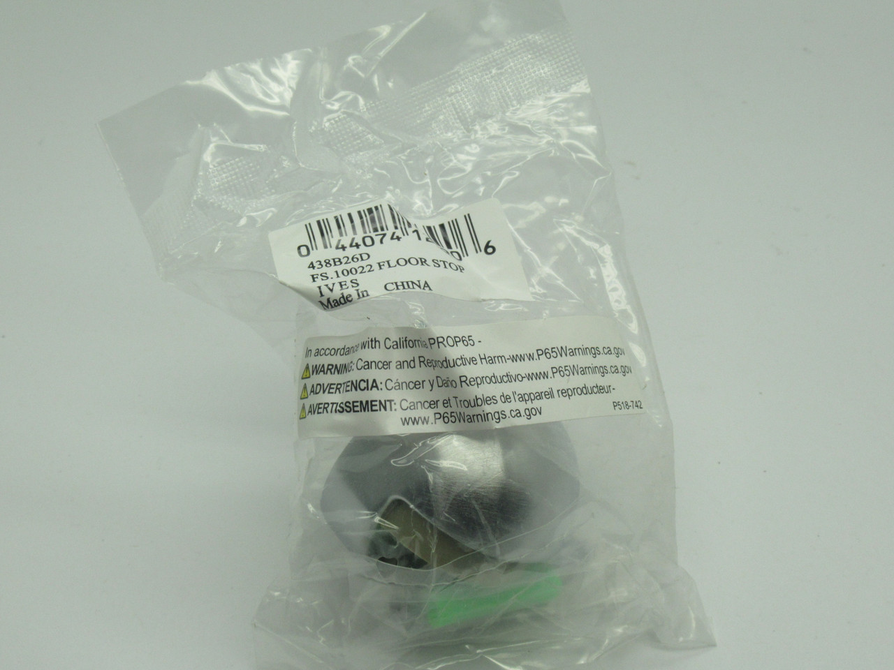 Ives 438B26D Floor Door Stop FS100022 NWB