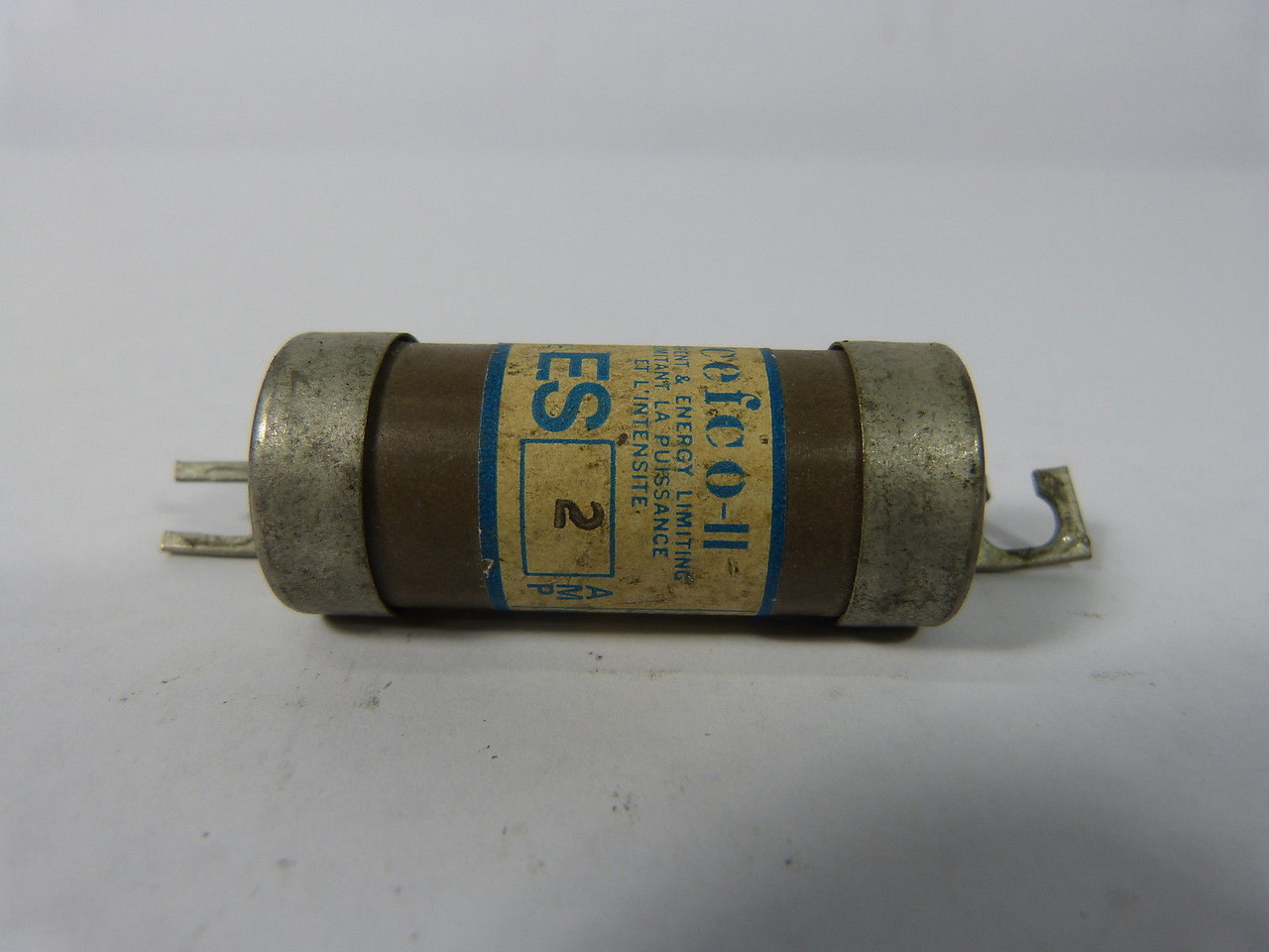 Cefco ES-2 Current & Energy Limiting Fuse 2A 600V USED