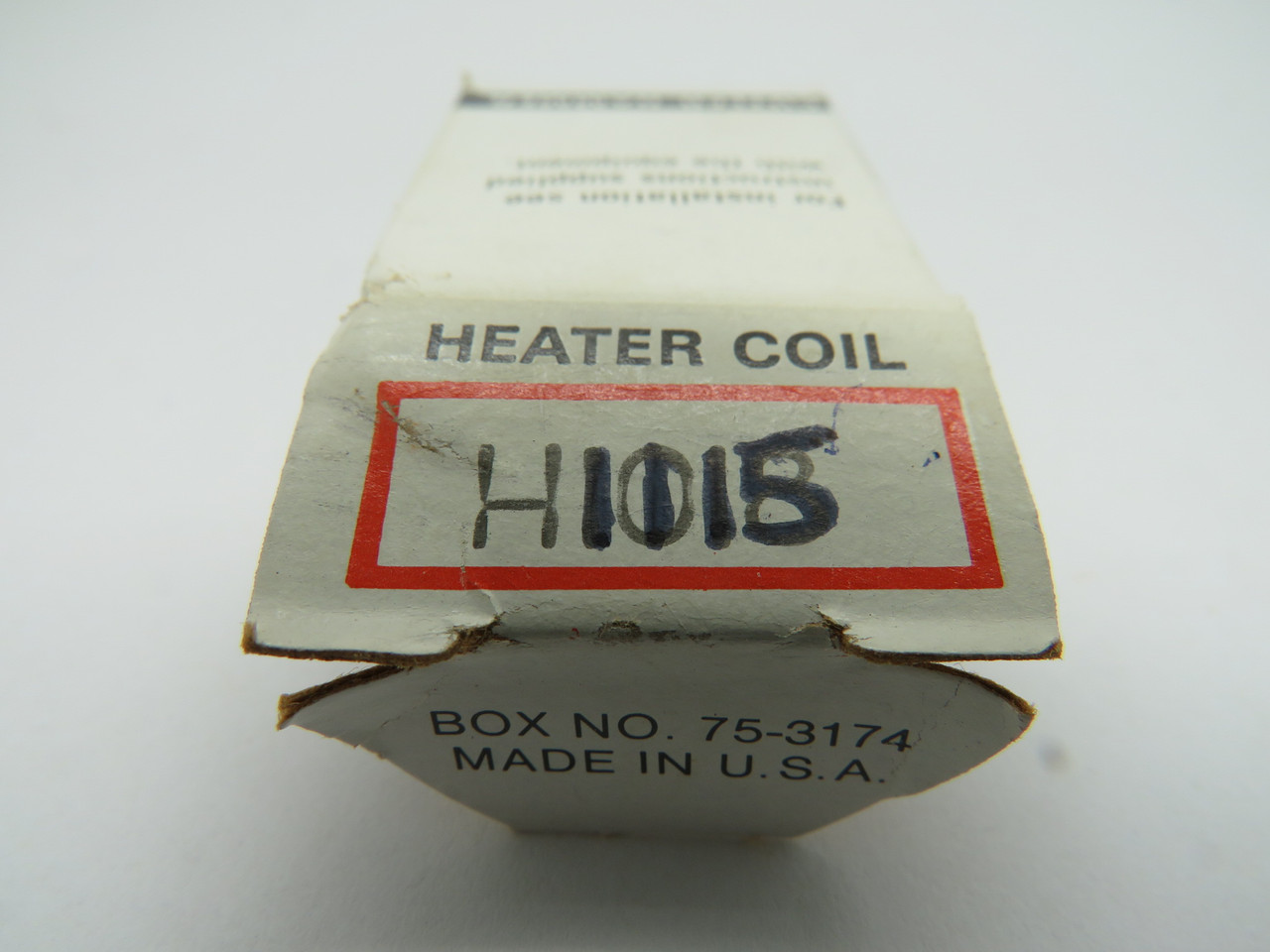 Cutler-Hammer H1115 Overload Relay Heater Coil MODIFIED BOX NOP