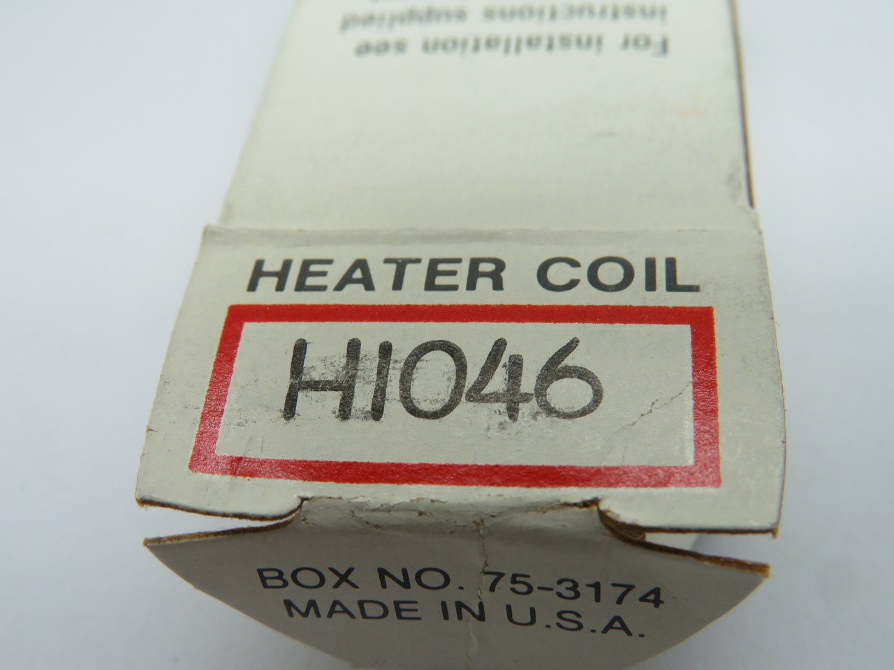 Cutler-Hammer H1046 Overload Relay Heater Coil NEW