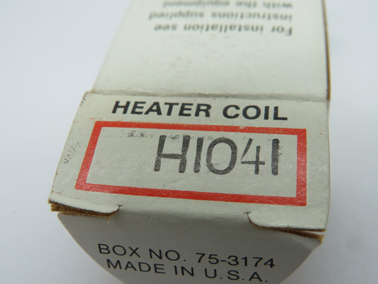 Cutler-Hammer H1041 Overload Relay Heater Coil NEW