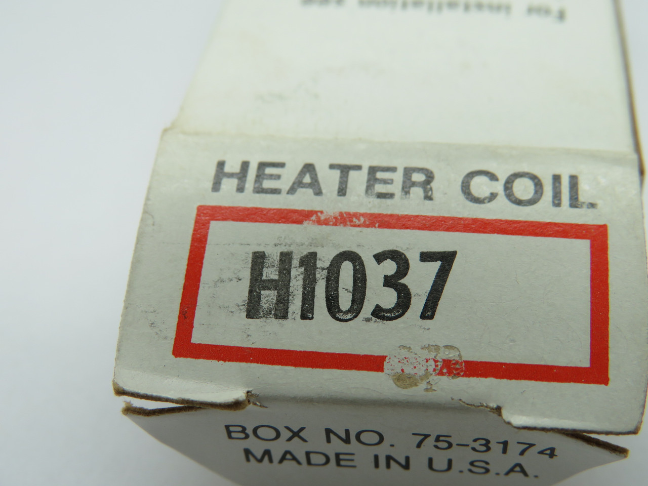 Cutler-Hammer H1037 Overload Relay Heater Coil NEW