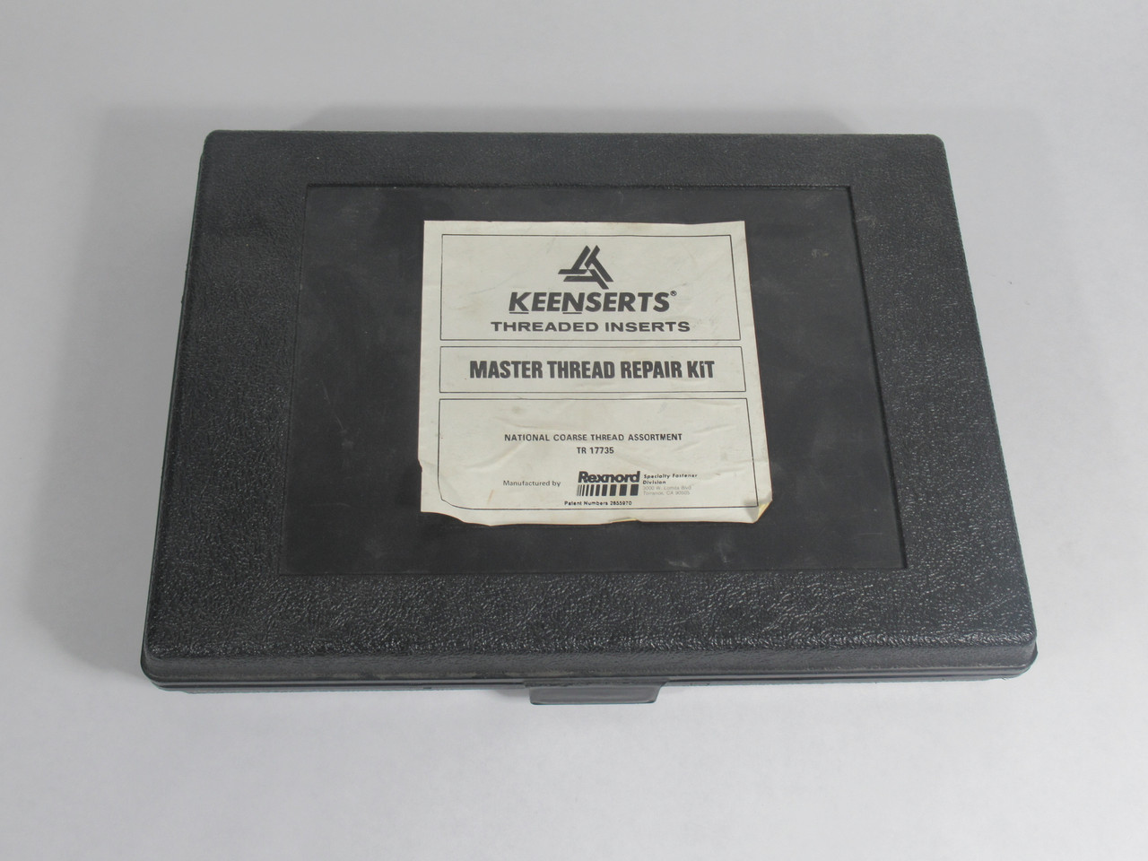 Rexnord TR17735 Keenserts Master Thread Repair Kit USED